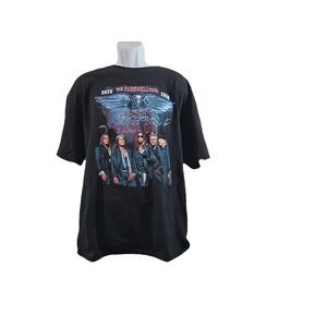 Aerosmith Peace Out Farewell‎ Tour 2025 Shirt Delta Pro Weight Size XXL Black